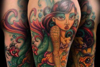 90+ Creative Little Mermaid Tattoos – Designs & Meaning