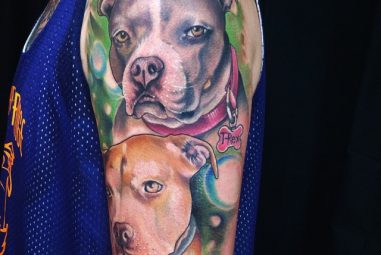 70+ Pitbull Tattoo Snouts Meanings and Designs – We Love Dogs