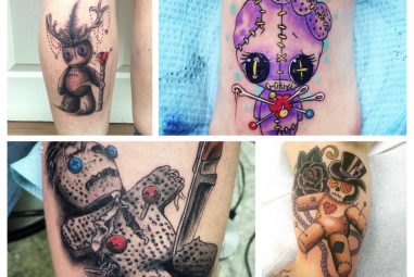 40+ Magical Voodoo Tattoos – Dolls , Monkeys And Many Others