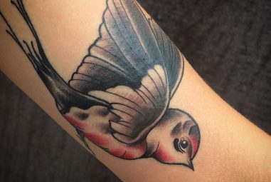 80+ Lucky Swallow Bird Tattoo Meaning and Designs – Fly in The Sky