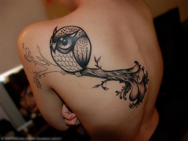 owl tattoo