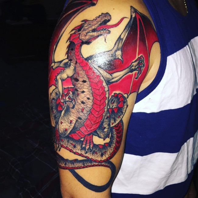 dragon tattoo