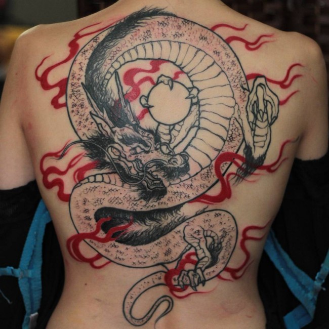 dragon tattoo