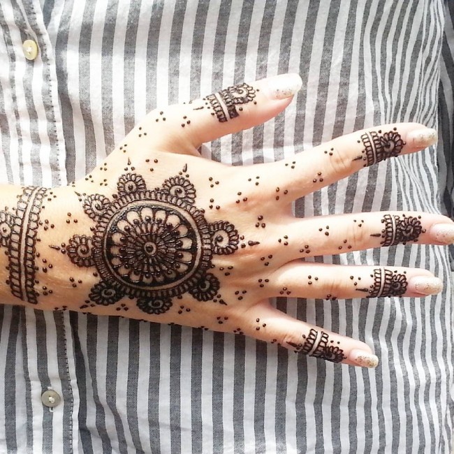 Rose Mehendi Designs Tattoo Ideas | Arabia Weddings