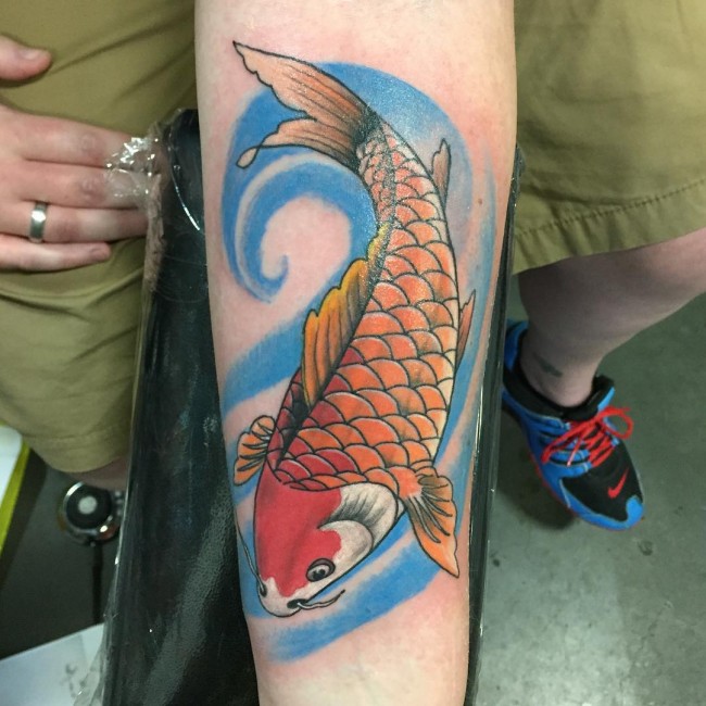 koi fish tattoo