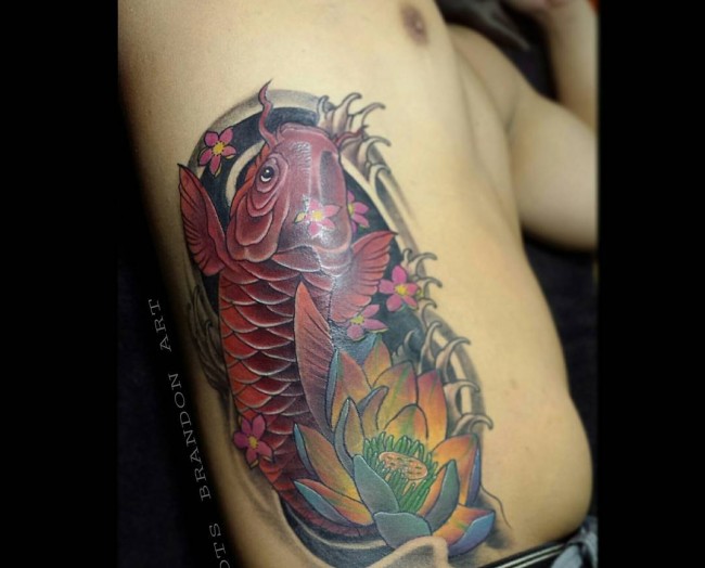 koi fish tattoo