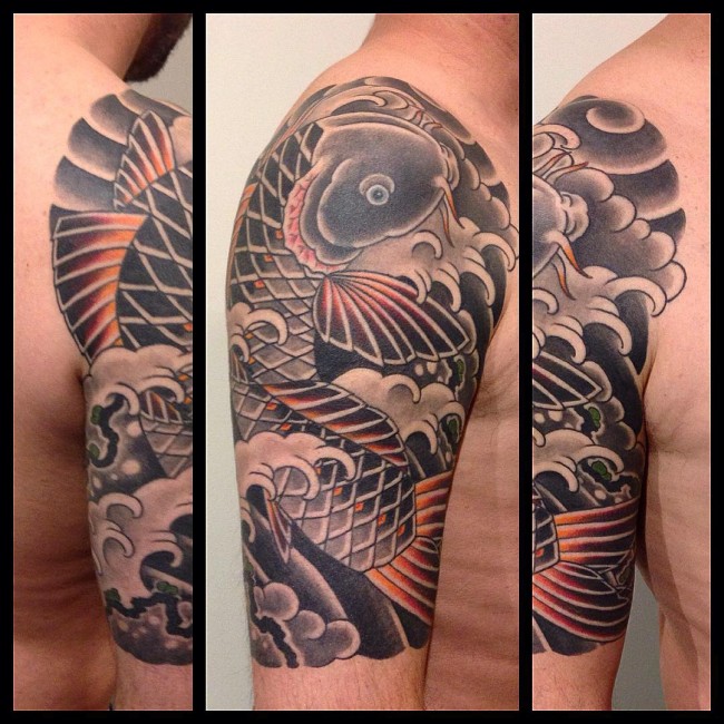 koi fish tattoo