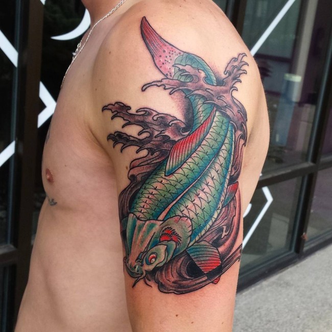 koi fish tattoo