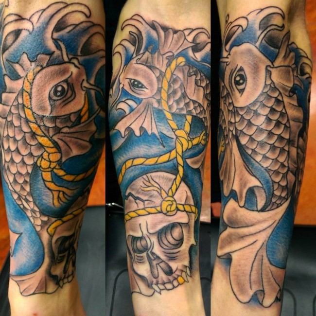 koi fish tattoo