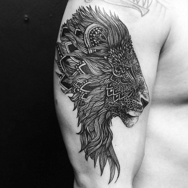 110+ Best Wild Lion Tattoo Designs & Meanings - Choose Yours (2019)