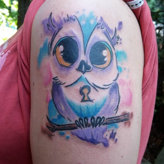 owl tattoo (1)