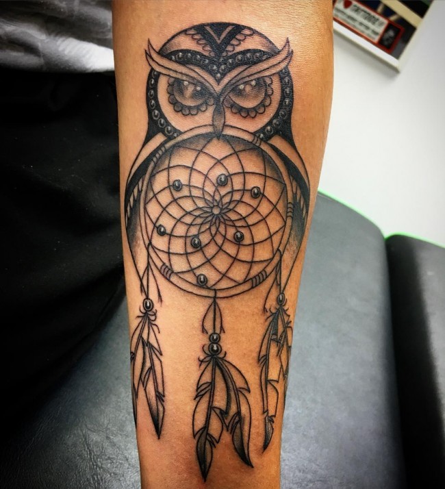 owl tattoo (3)