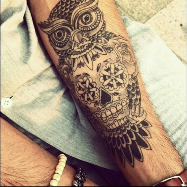 owl tattoo