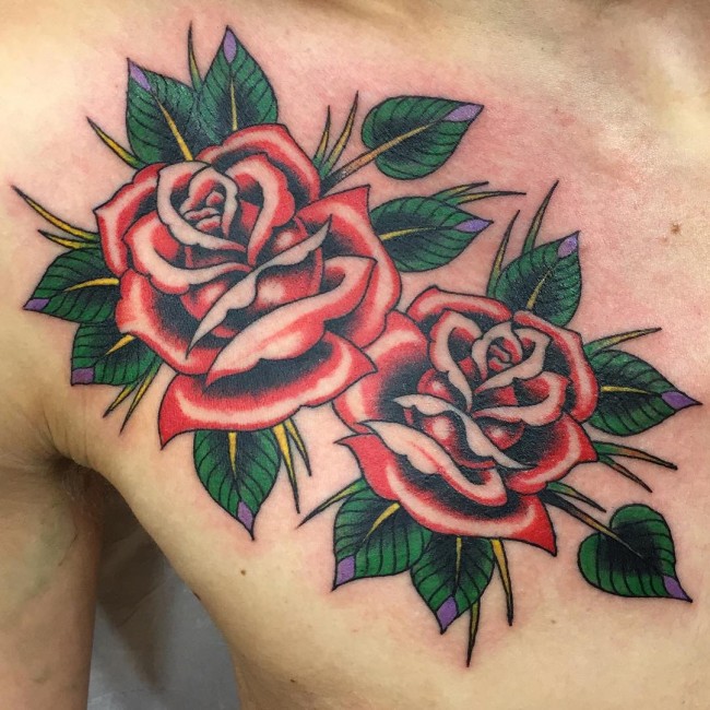 80+ Stylish Roses Tattoo Designs & Meanings - [Best Ideas of 2019]