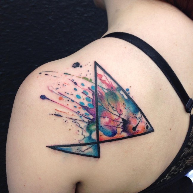 watercolor tattoo