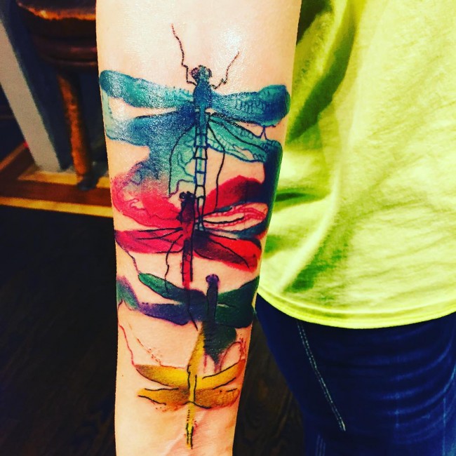 watercolor tattoo