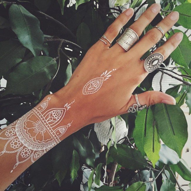 95+ Best White Tattoo Designs & Meanings - Best Ideas of 2019