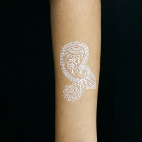 95+ Best White Tattoo Designs & Meanings - Best Ideas of 2019