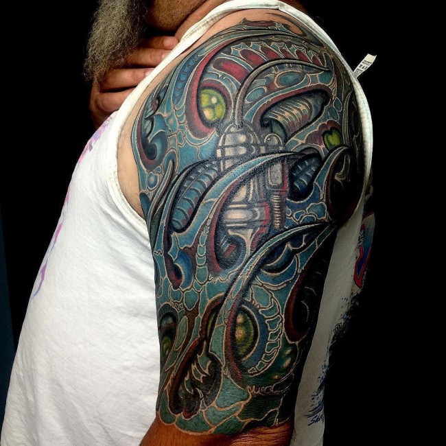 biomechanical tattoo 