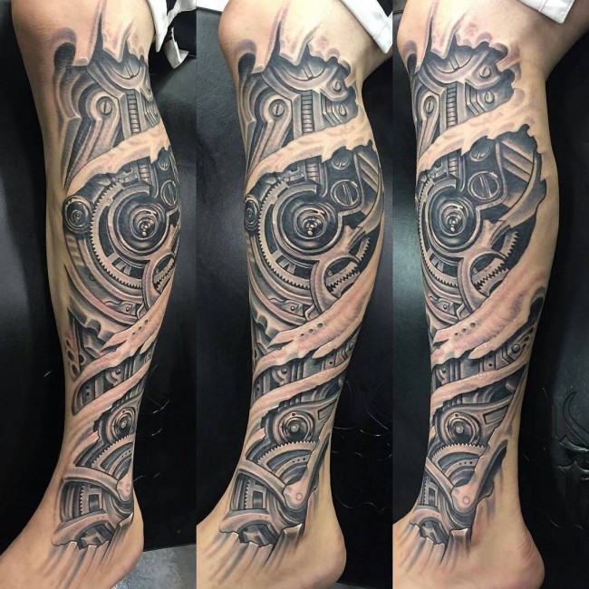 biomechanical tattoo