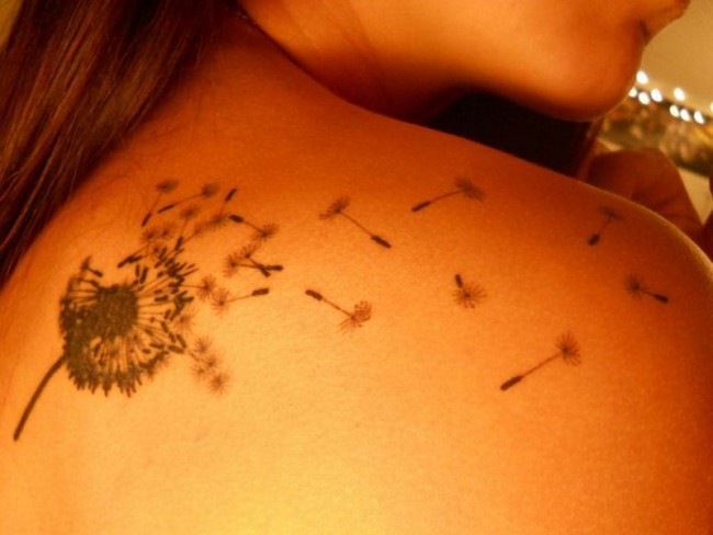 Dandelion Tattoo