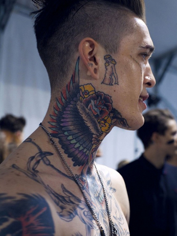 Cool Tattoos for Men  Best neck tattoos Neck tattoo for guys Neck tattoo