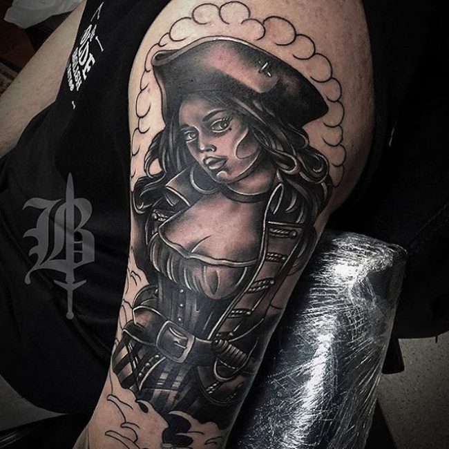 75+ Amazing Masterful Pirate Tattoos Designs & Meanings