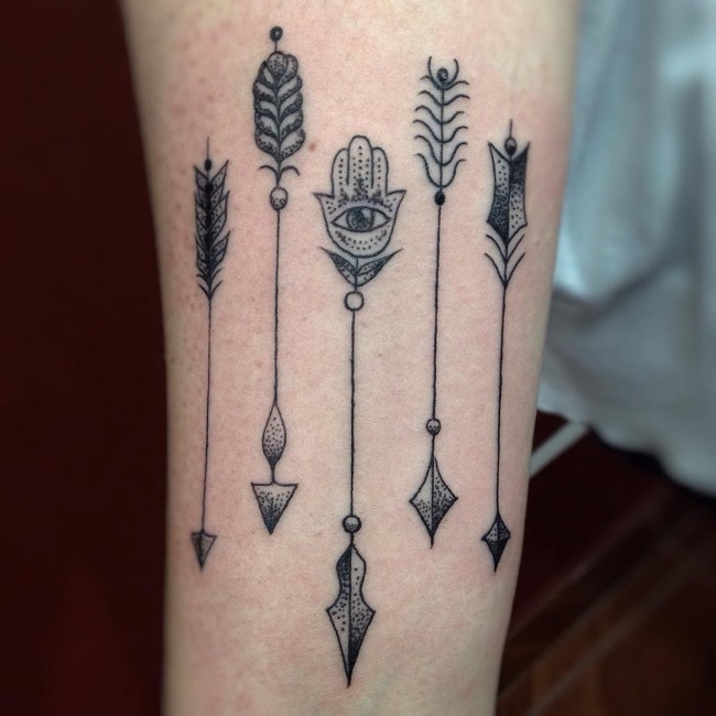 arrow tattoo 131