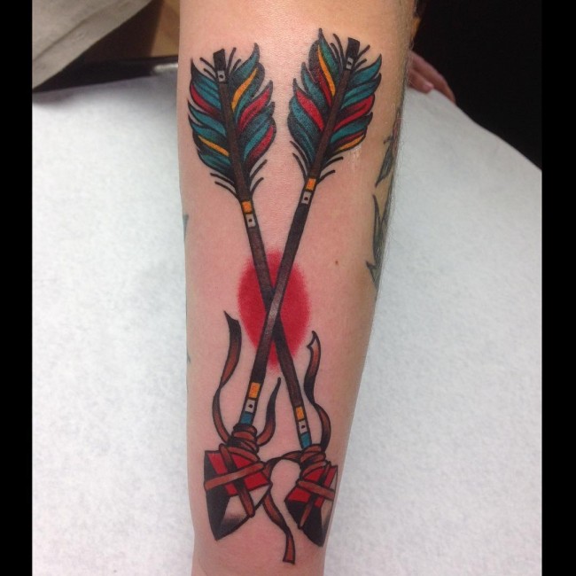 75+ Best Arrow Tattoo Designs & Meanings Good Choice for 2019