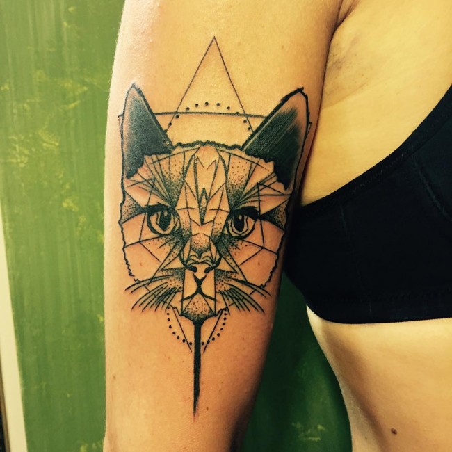 cat tattoo