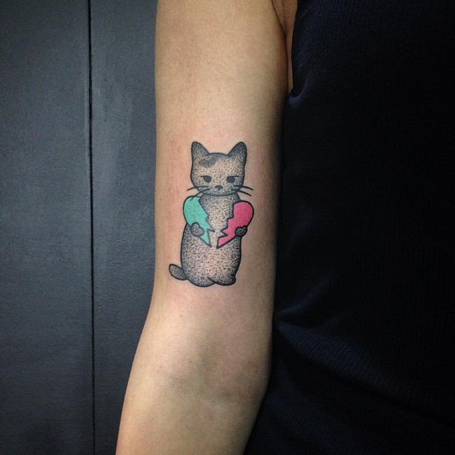 cat tattoo