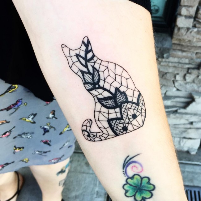 cat tattoo