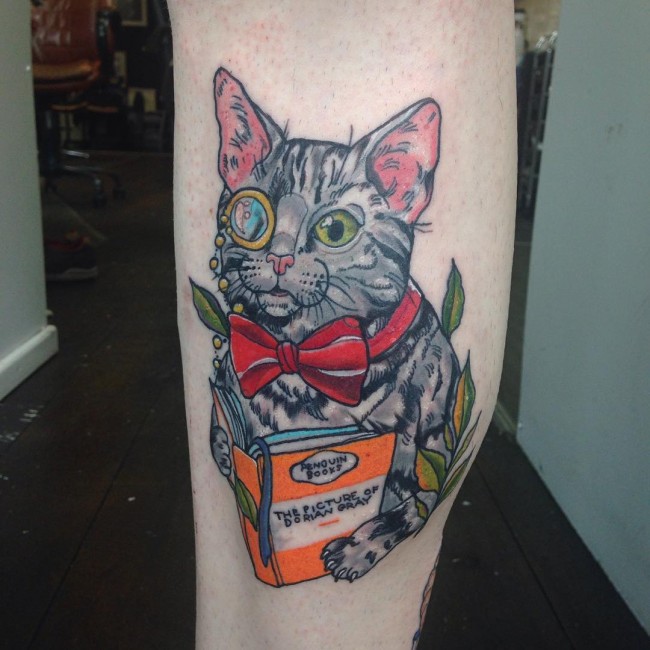 cat tattoo