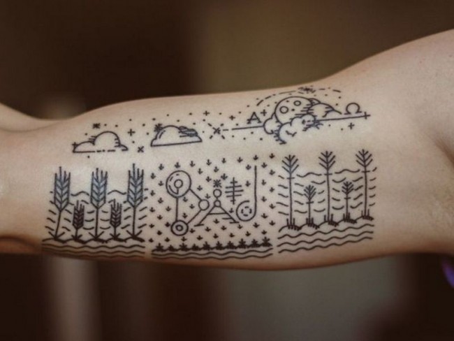 Cloud Tattoo