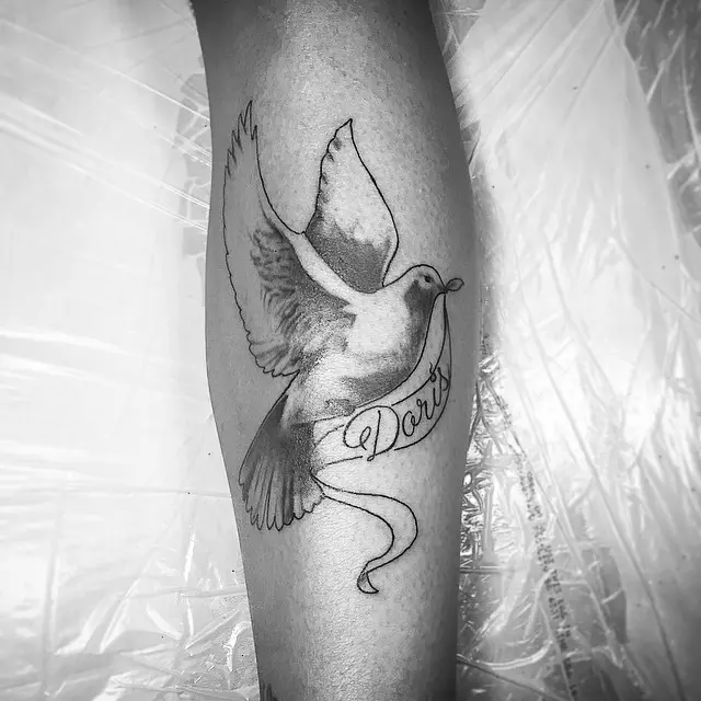 75+ Dove Tattoo Designs and Symbolic Meaning - Peace&Harmony (2019)