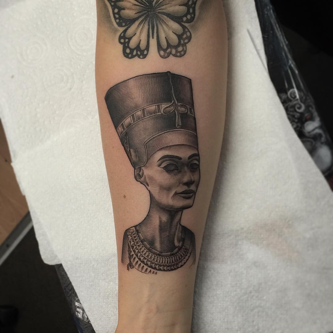 Egyptian tattoos.
