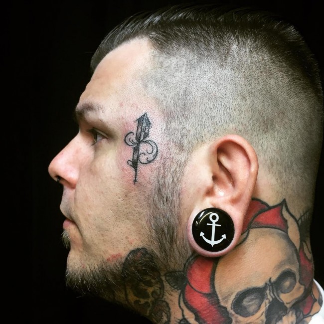 face tattoo