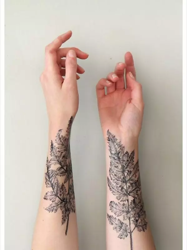 lower arm tattoos