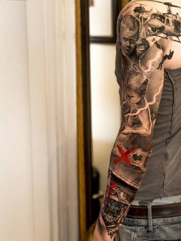 full sleeve tattoo 10