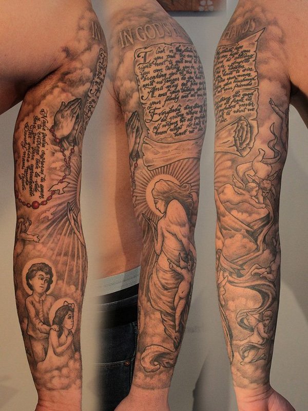 Full Sleeve Bicep Tattoo • Half Sleeve Tattoo Site