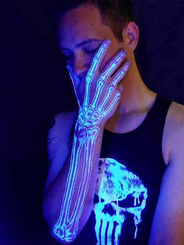 20 Best Glow in the Dark Temporary Tattoos - Designs and Ideas (2019)
