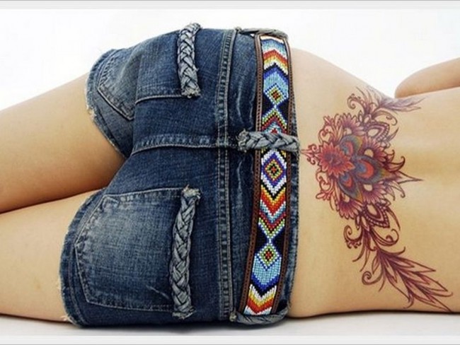 lower back tattoo