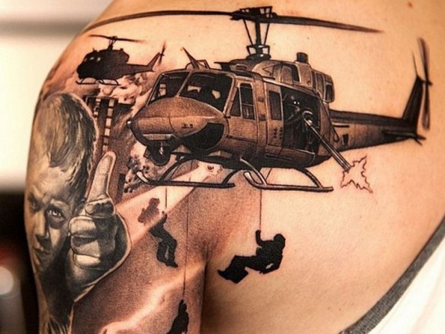 The tattoo tributes the military community want you to see  ITV News