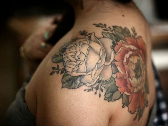 Peony Tattoo