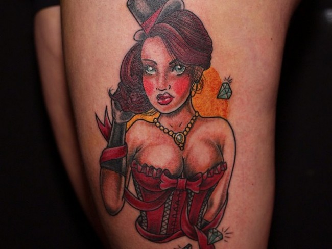 Pinup tattoos 