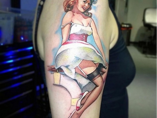 Pinup tattoos 