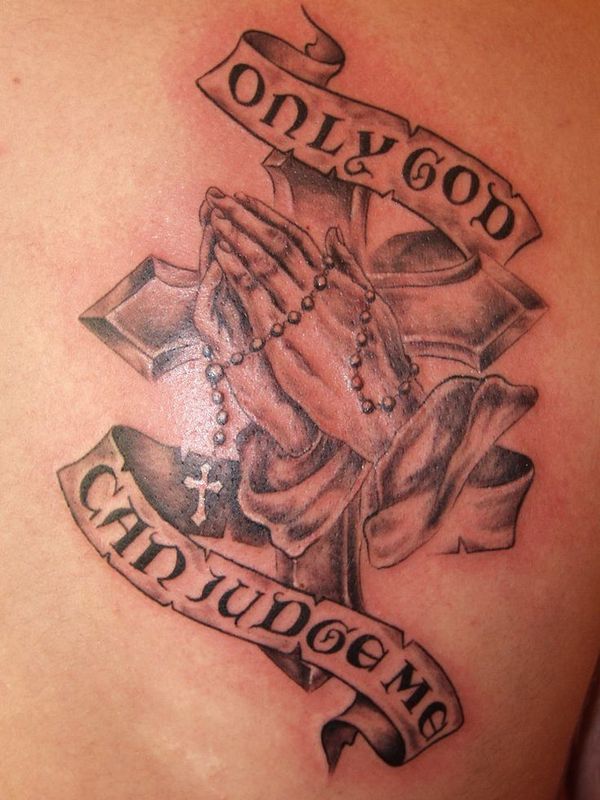 65 Images Of Praying Hands Tattoos Way To God