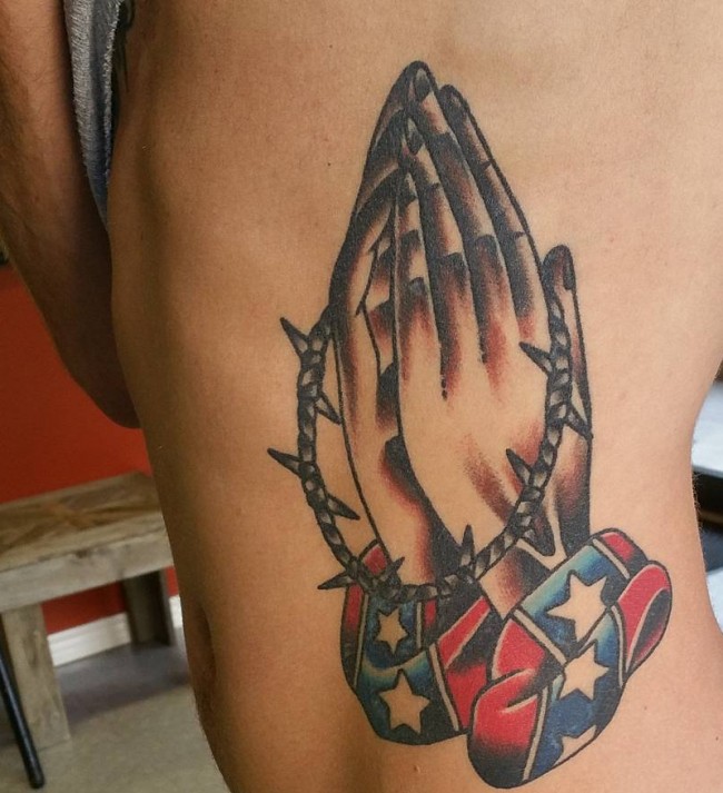 Praying Hands Tattoo 