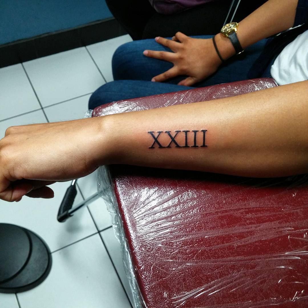 Tattoo uploaded by Tattoos For Humans  XIII Roman numerals for the number  13 on the bottom knuckles of the clients left hand  Tattoodo