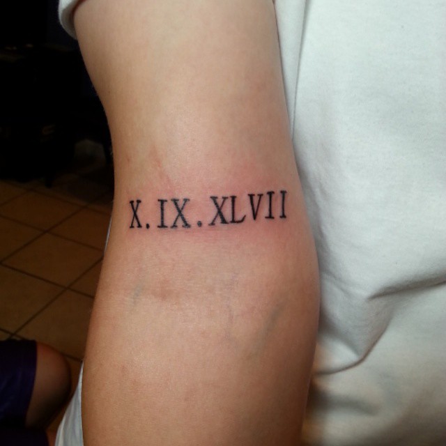 70+ Best Roman Numeral Tattoo Designs & Meanings - Be Creative (2019)